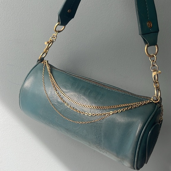 Rare Vintage P&G Juicy Couture Leather Barrel Bag - Picture 15 of 17